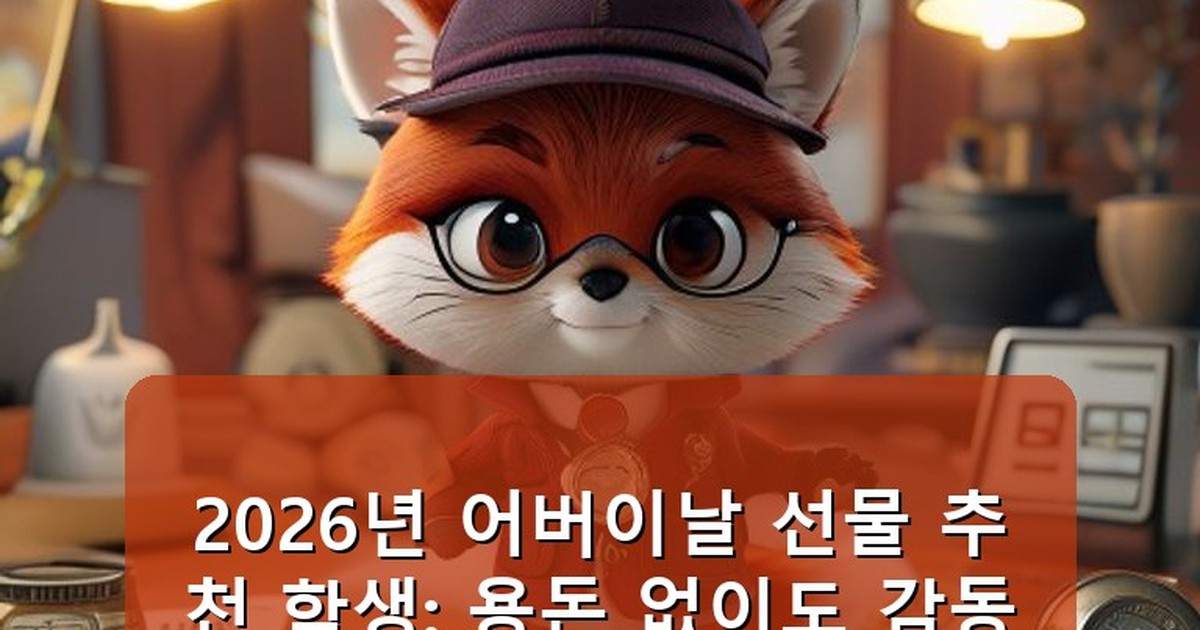 어버이날 선물 추천 학생 - life.whcksdid.kr 캐릭터