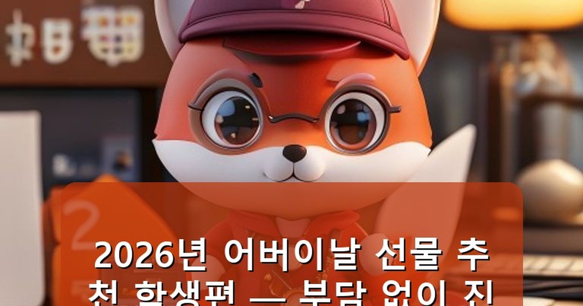 어버이날 선물 추천 학생 - life.whcksdid.kr 캐릭터