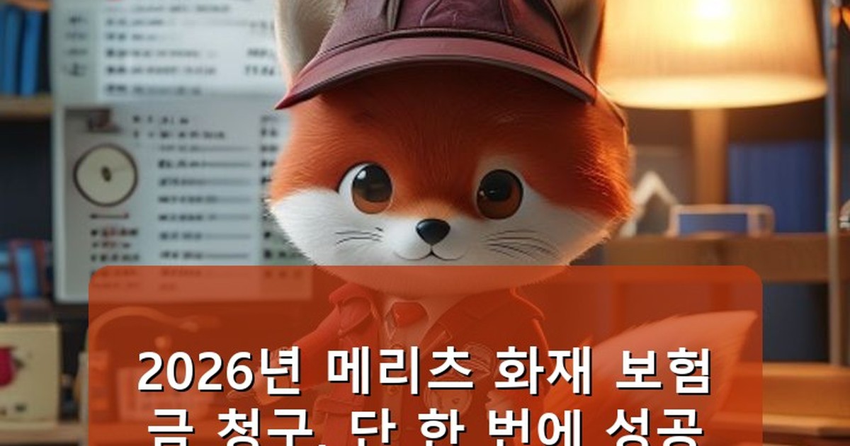 메리츠 화재 보험금 청구 - life.whcksdid.kr 캐릭터