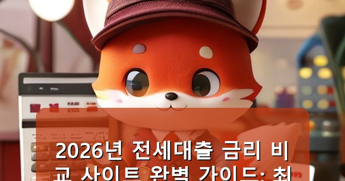 전세대출 금리 비교 사이트 - life.whcksdid.kr 캐릭터