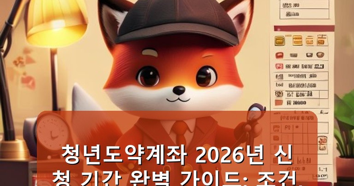 청년도약계좌 신청 기간 - life.whcksdid.kr 캐릭터