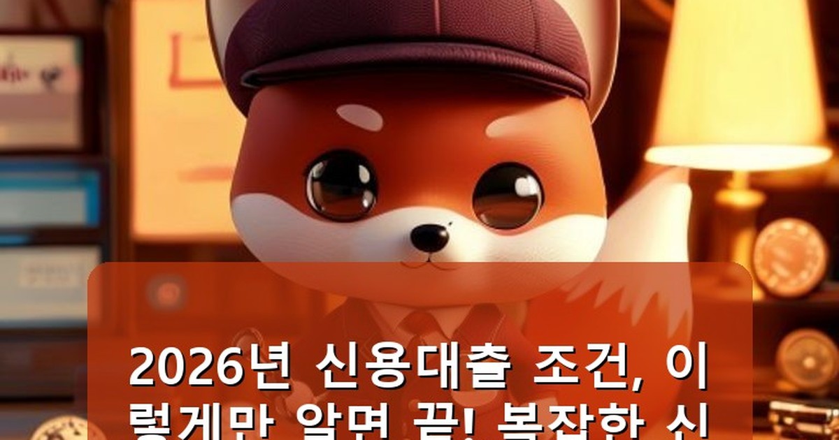 신용대출 조건 - life.whcksdid.kr 캐릭터