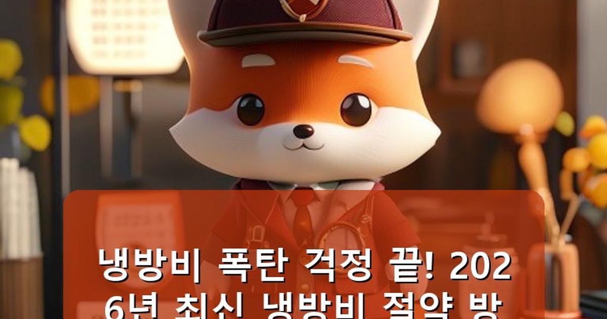 냉방비 절약 방법 - life.whcksdid.kr 캐릭터